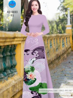 Vải áo dài hoa sen thiết kế 2020 AD 6693 27 1585370056 977 Vai ao dai hoa sen thiet ke 2020 AD 6693