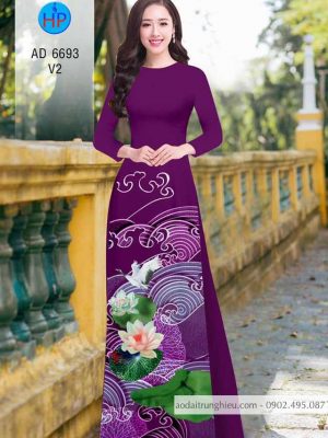 Vải áo dài hoa sen thiết kế 2020 AD 6693 36 1585370057 533 Vai ao dai hoa sen thiet ke 2020 AD 6693