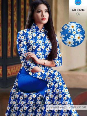 Vải áo dài hoa cúc đều thiết kế 2020 AD 6694 29 1585370329 280 Vai ao dai hoa cuc deu thiet ke 2020 AD