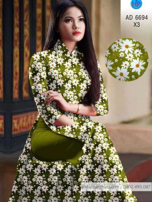 Vải áo dài hoa cúc đều thiết kế 2020 AD 6694 23 1585370329 679 Vai ao dai hoa cuc deu thiet ke 2020 AD