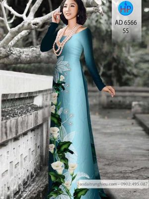 Vải áo dài hoa ly mới ra AD 6566 23 1585472555 4 Vai ao dai hoa ly moi ra AD 6566