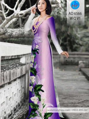 Vải áo dài hoa ly mới ra AD 6566 31 1585472556 171 Vai ao dai hoa ly moi ra AD 6566