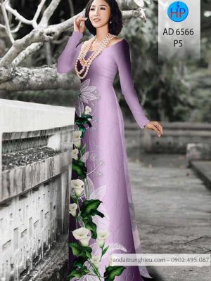 Vải áo dài hoa ly mới ra AD 6566 35 1585472556 385 Vai ao dai hoa ly moi ra AD 6566