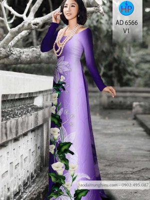 Vải áo dài hoa ly mới ra AD 6566 32 1585472556 892 Vai ao dai hoa ly moi ra AD 6566