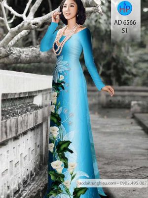 Vải áo dài hoa ly mới ra AD 6566 37 1585472557 774 Vai ao dai hoa ly moi ra AD 6566