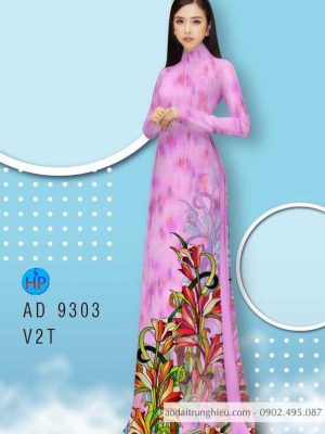 Vải áo dài hoa 3D kiểu mới AD 9303 25 1585472757 166 Vai ao dai hoa 3D kieu moi AD 9303