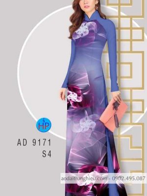 Vải áo dài hoa 3D mới ra AD 9171 21 1585474877 184 Vai ao dai hoa 3D moi ra AD 9171