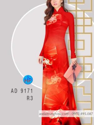 Vải áo dài hoa 3D mới ra AD 9171 22 1585474877 374 Vai ao dai hoa 3D moi ra AD 9171