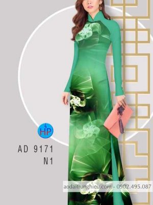 Vải áo dài hoa 3D mới ra AD 9171 36 1585474878 89 Vai ao dai hoa 3D moi ra AD 9171