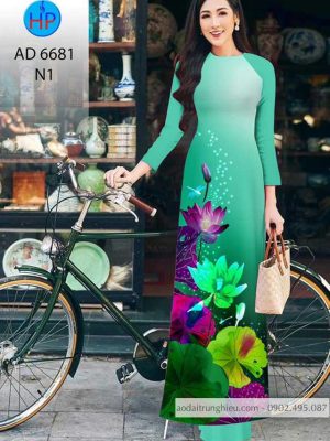 Vải áo dài hoa sen thiết kế 2020 AD 6681 22 1585475076 189 Vai ao dai hoa sen thiet ke 2020 AD 6681