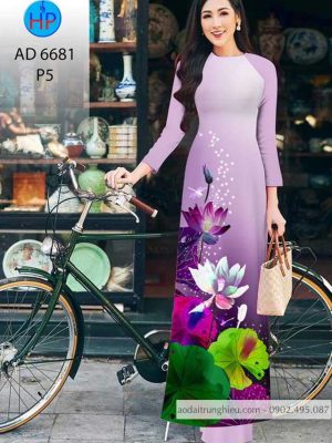 Vải áo dài hoa sen thiết kế 2020 AD 6681 25 1585475076 595 Vai ao dai hoa sen thiet ke 2020 AD 6681