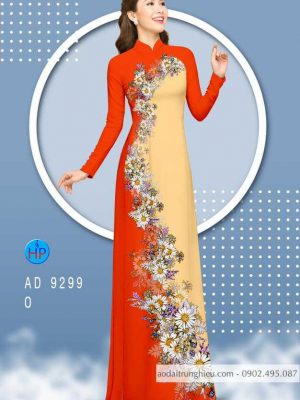 1585475191 42 Vai ao dai hoa cuc doc than moi ra AD