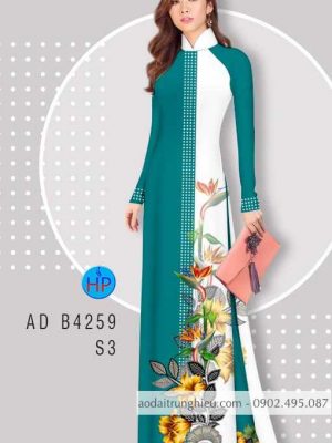 Vải áo dài hoa thiên điểu mới ra AD B4259 35 1585475689 808 Vai ao dai hoa thien dieu moi ra AD B4259