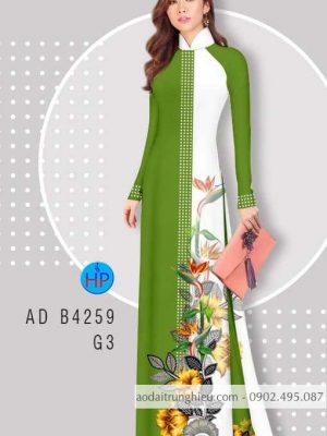 Vải áo dài hoa thiên điểu mới ra AD B4259 30 1585475689 814 Vai ao dai hoa thien dieu moi ra AD B4259