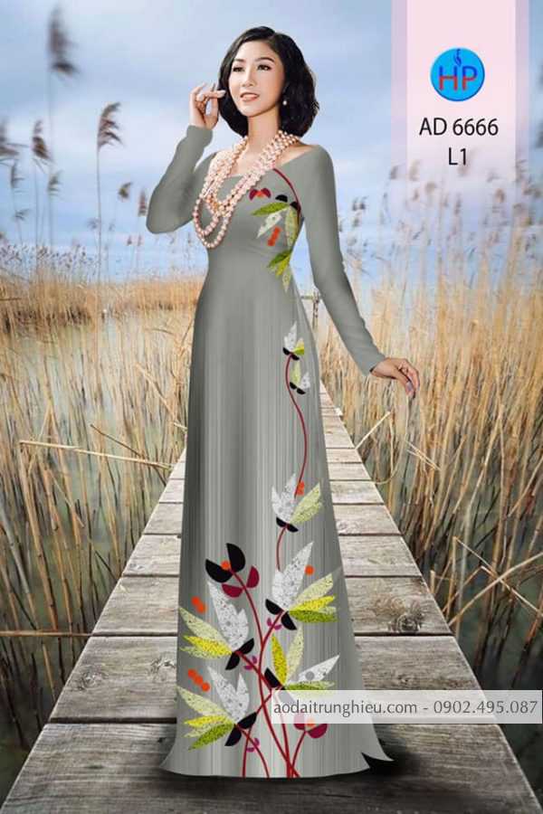 Vai ao dai Hoa in 3D moi ra AD 6666