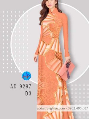 1585718560 14 Vai ao dai hoa van thiet ke 2020 AD 9297