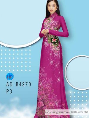 Vải áo dài hoa hồng mới ra AD B4270 30 1585718737 217 Vai ao dai hoa hong moi ra AD B4270