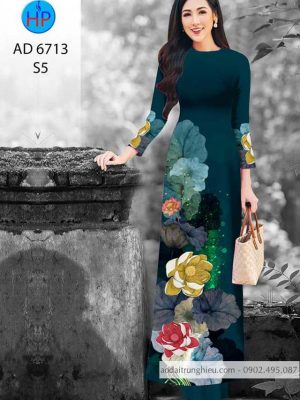 1585813231 157 Vai ao dai hoa sen kieu moi AD 6713