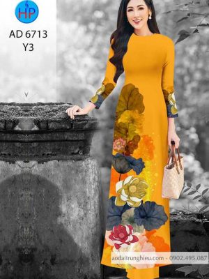 1585813231 245 Vai ao dai hoa sen kieu moi AD 6713