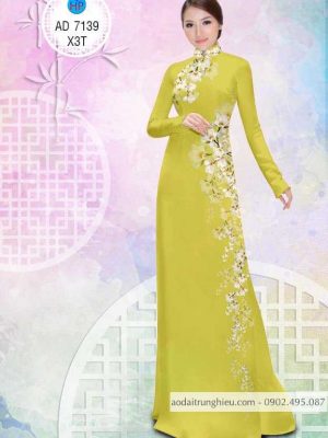 Vải áo dài hoa dọc thân thiết kế 2020 AD 7139 22 1585884216 93 Vai ao dai hoa doc than thiet ke 2020 AD