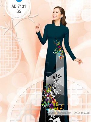 Vải áo dài hoa 3D kiểu mới AD 7131 22 1585884431 510 Vai ao dai hoa 3D kieu moi AD 7131