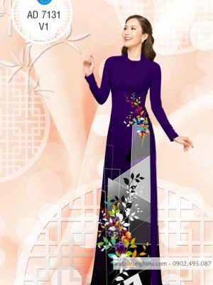 Vải áo dài hoa 3D kiểu mới AD 7131 37 1585884433 179 Vai ao dai hoa 3D kieu moi AD 7131