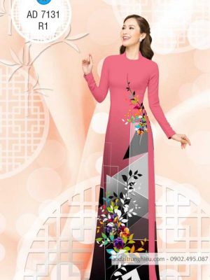 Vải áo dài hoa 3D kiểu mới AD 7131 30 1585884433 735 Vai ao dai hoa 3D kieu moi AD 7131