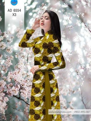 1585988585 389 Vai ao dai hinh la thiet ke 2020 AD 6554