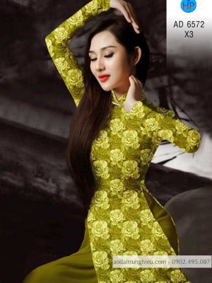 Vải áo dài hoa hồng đều kiểu mới AD 6572 29 1586054957 103 Vai ao dai hoa hong deu kieu moi AD 6572