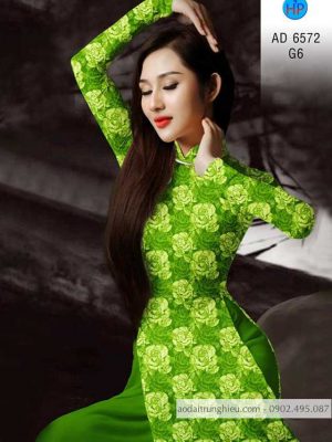 Vải áo dài hoa hồng đều kiểu mới AD 6572 25 1586054957 647 Vai ao dai hoa hong deu kieu moi AD 6572