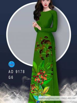 Vải áo dài hoa 3D mới ra AD 9178 21 1586055076 321 Vai ao dai hoa 3D moi ra AD 9178