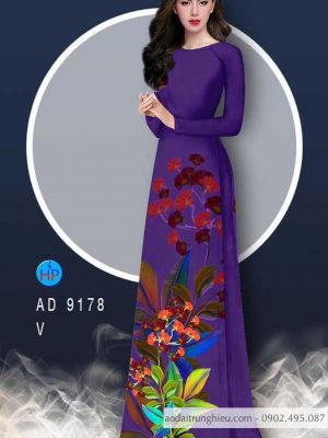 Vải áo dài hoa 3D mới ra AD 9178 27 1586055076 935 Vai ao dai hoa 3D moi ra AD 9178