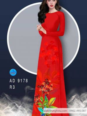 Vải áo dài hoa 3D mới ra AD 9178 31 1586055077 631 Vai ao dai hoa 3D moi ra AD 9178