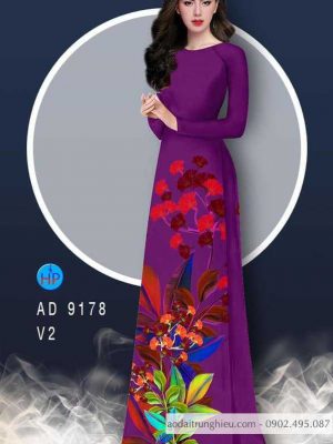 Vải áo dài hoa 3D mới ra AD 9178 37 1586055077 921 Vai ao dai hoa 3D moi ra AD 9178