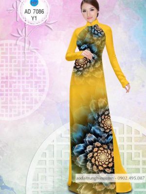 1586138359 230 Vai ao dai hoa 3D kieu moi AD 7086