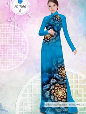 1586138359 700 Vai ao dai hoa 3D kieu moi AD 7086
