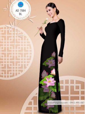 Vải áo dài hoa sen mới ra AD 7084 22 1586138492 188 Vai ao dai hoa sen moi ra AD 7084