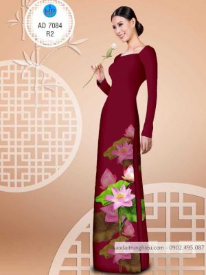Vải áo dài hoa sen mới ra AD 7084 25 1586138492 804 Vai ao dai hoa sen moi ra AD 7084