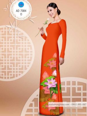 Vải áo dài hoa sen mới ra AD 7084 34 1586138494 11 Vai ao dai hoa sen moi ra AD 7084