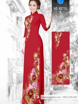 Vải áo dài hoa trên dưới mới ra AD B2702 27 1586235371 148 Vai ao dai hoa tren duoi moi ra AD B2702