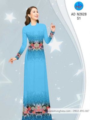1586405804 359 Vai ao dai hoa 3D thiet ke 2020 AD N2628
