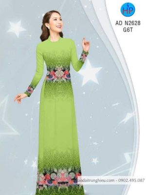 1586405805 238 Vai ao dai hoa 3D thiet ke 2020 AD N2628