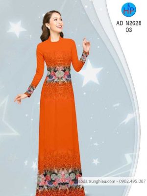 1586405805 286 Vai ao dai hoa 3D thiet ke 2020 AD N2628