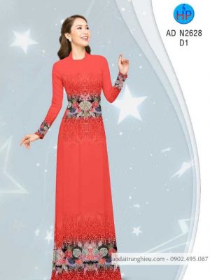 1586405805 613 Vai ao dai hoa 3D thiet ke 2020 AD N2628