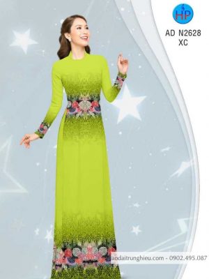 1586405805 700 Vai ao dai hoa 3D thiet ke 2020 AD N2628