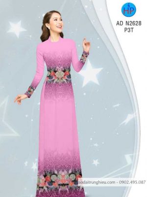 1586405806 534 Vai ao dai hoa 3D thiet ke 2020 AD N2628
