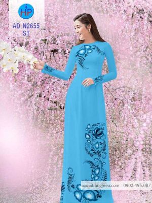 1586406047 428 Vai ao dai hoa van doc than thiet ke 2020