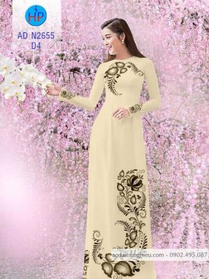 1586406049 296 Vai ao dai hoa van doc than thiet ke 2020