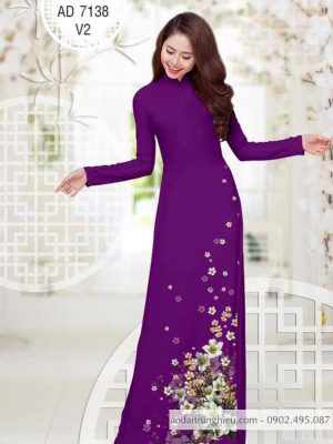 1586406311 666 Vai ao dai hoa 3D thiet ke 2020 AD 7138