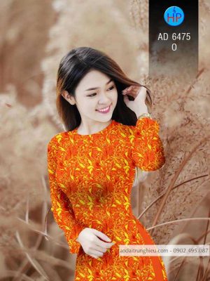 1586508888 69 Vai ao dai Hoa van deu thiet ke 2020 AD
